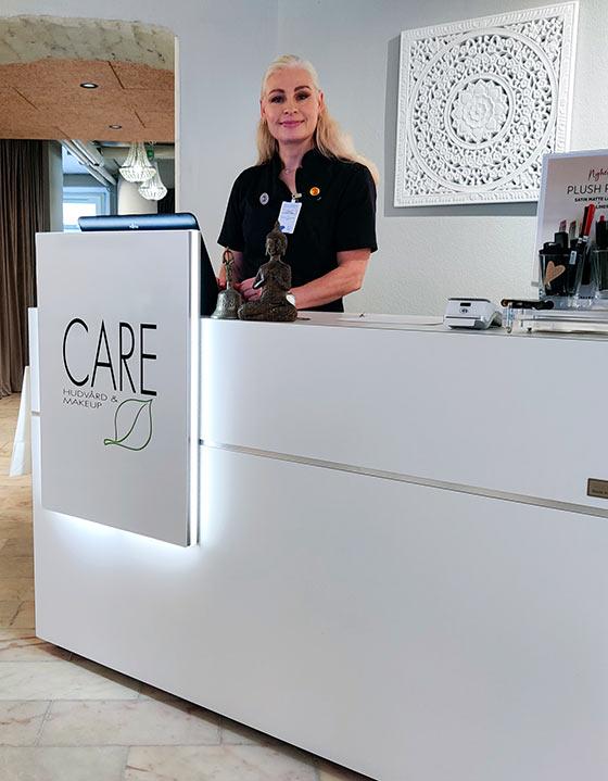 Care Hudvård har flyttat och bytt lokal till Nordenskiöldsgatan 26.